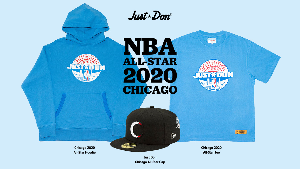 JUST DON(ジャスト ドン)のNBA公式コラボアイテム 「NBA ALL-STAR 2020 