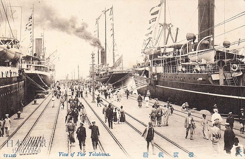 シルクを輸出した横浜大さん橋