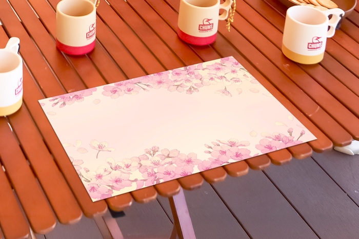 桜ランチョンマット※画像はイメージです。