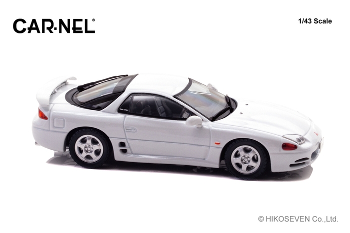 CARNEL 1/43 三菱 GTO Twin Turbo (Z16A) 1993 Galaxy White:右横