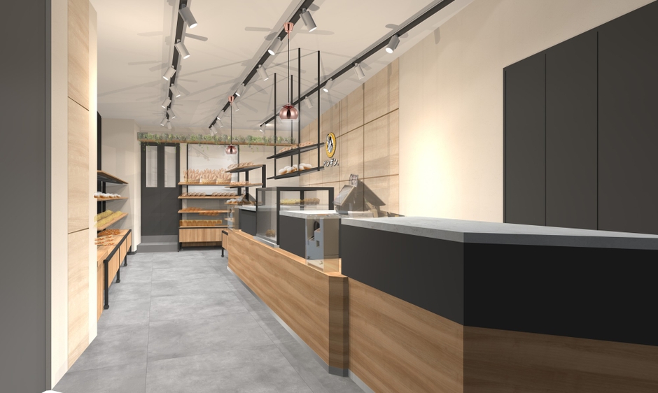 ペンギンベーカリー麻布十番店　店内イメージ