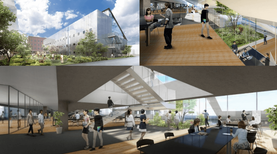 情報学部棟 完成予想イメージ