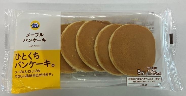 メープルパンケーキ商品画像(画像はイメージです。)