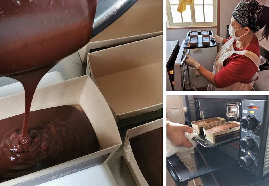 計量から焼き加減まで細心の注意をはらって作っています