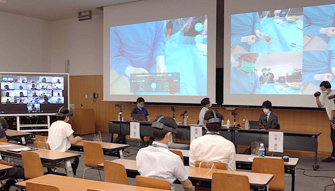 広島初上陸！医療・福祉のVR教育を一挙体験。東京の医師を遠隔講師にむかえ、遠隔VR医療セミナーも開催！