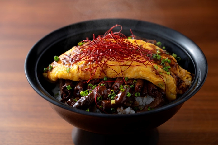 オムどて丼