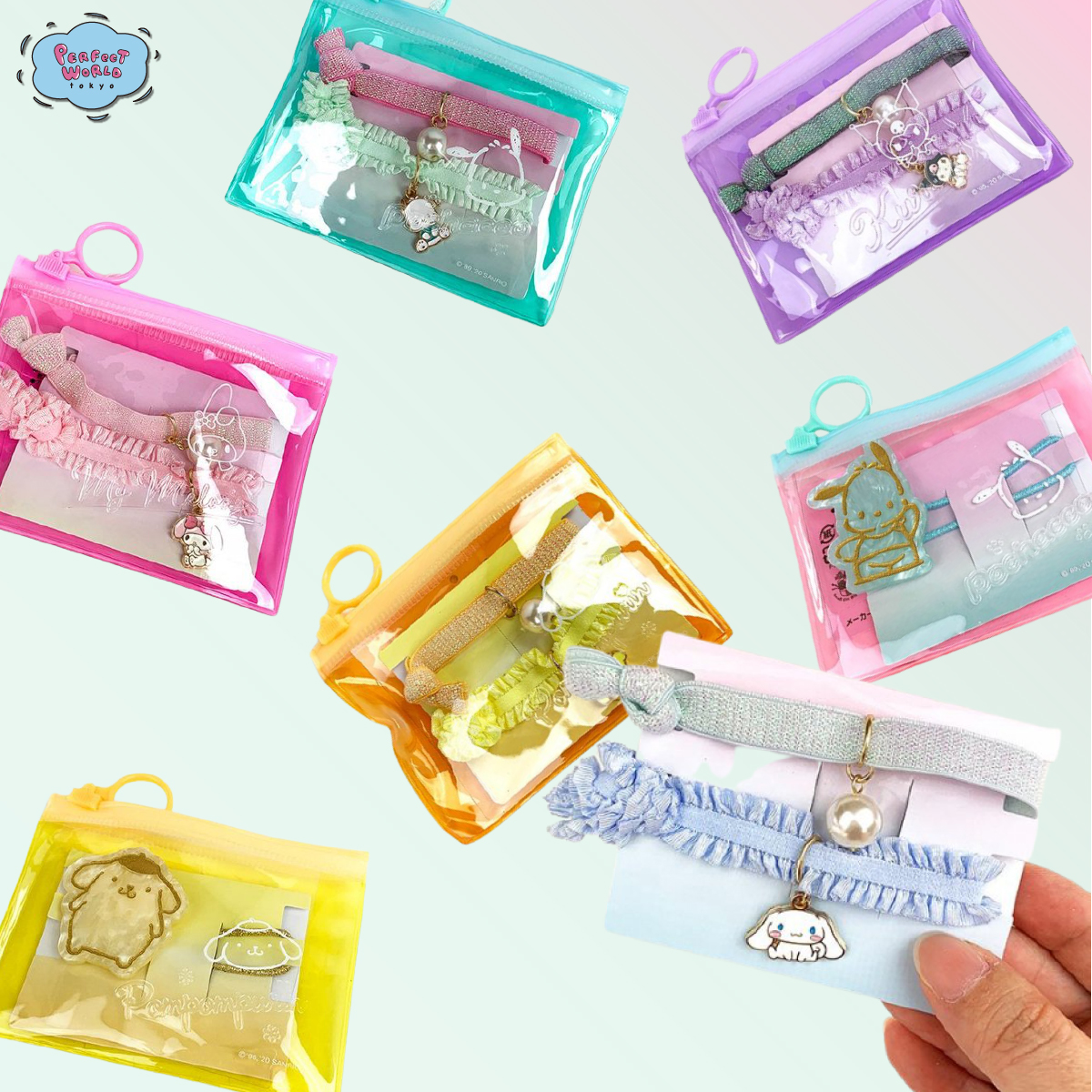 速報　サンリオキャラクター大賞決定！今こそクリアケース入りでお得感♪のチャーム付きのサンリオキャラのヘアアクセサリーでお出かけだ！