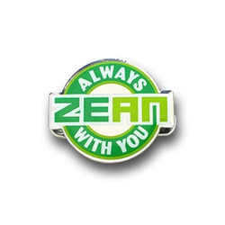 ◆PINS FACTORY（ピンズファクトリー）◆　ピンズ実例No.773ゼンショー従業員組合会ZEAN　様　「ZEANバッヂ」