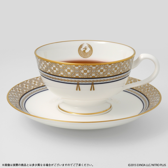 刀剣乱舞ONLINE×Noritake ティーカップ＆ソーサーセット 鶴丸国永(イメージ)