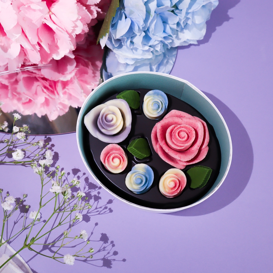 目で見て、味わえるチョコレート