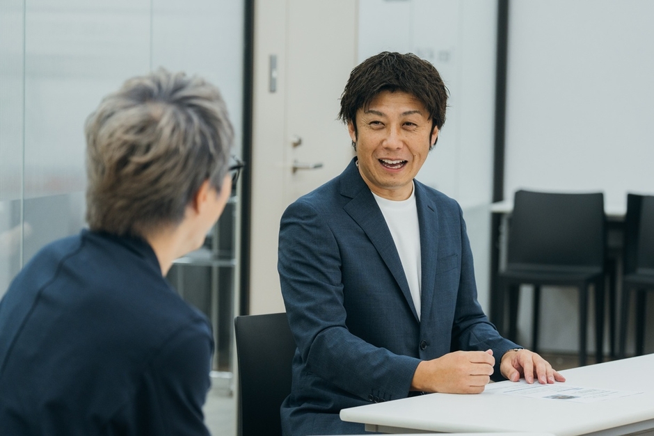 松下モータース 松下社長と田村淳 対面インタビュー写真(3)