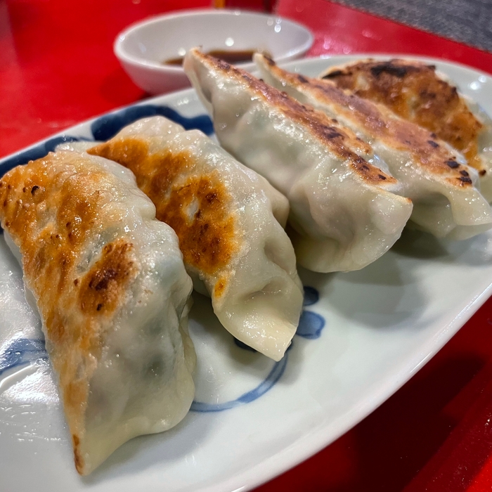 具沢山な家系餃子