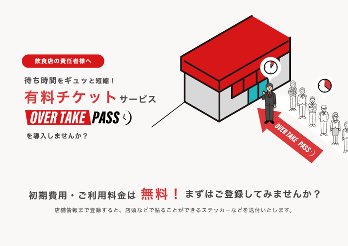 『OVER TAKE PASS』案内