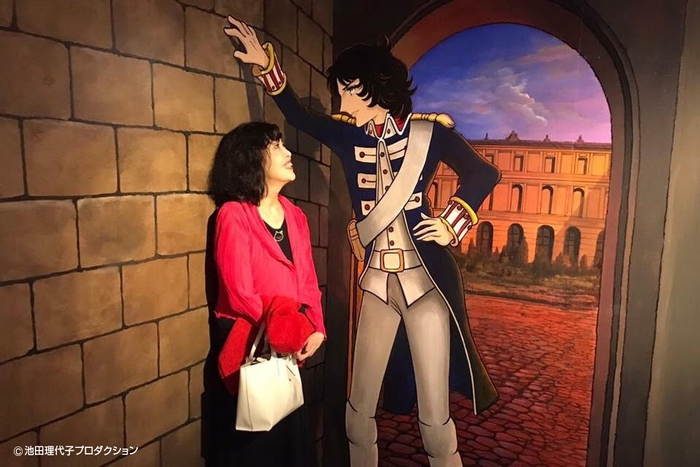 原作者「池田理代子」先生も体験!『アンドレの壁ドン』