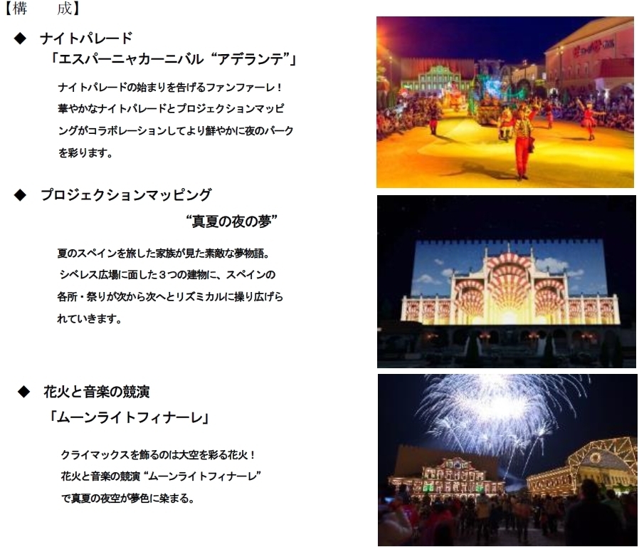 「エスティバル フェスティバル~真夏のフェスティバル~」構成