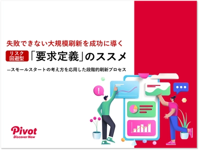 大規模なシステム刷新にこそプロジェクト開始前に効く！PIVOT流「要求定義」プロセスを6月1日ビジネス+ITで公開
