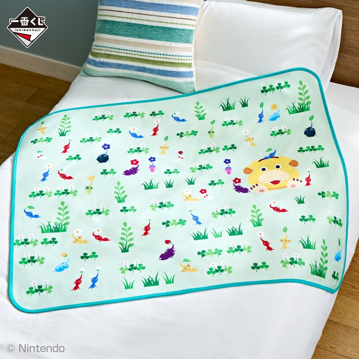 B賞:おうちでのんびりピクミンブランケット(イメージ)