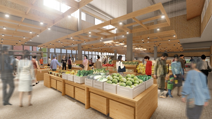 農畜産物直売所 CG