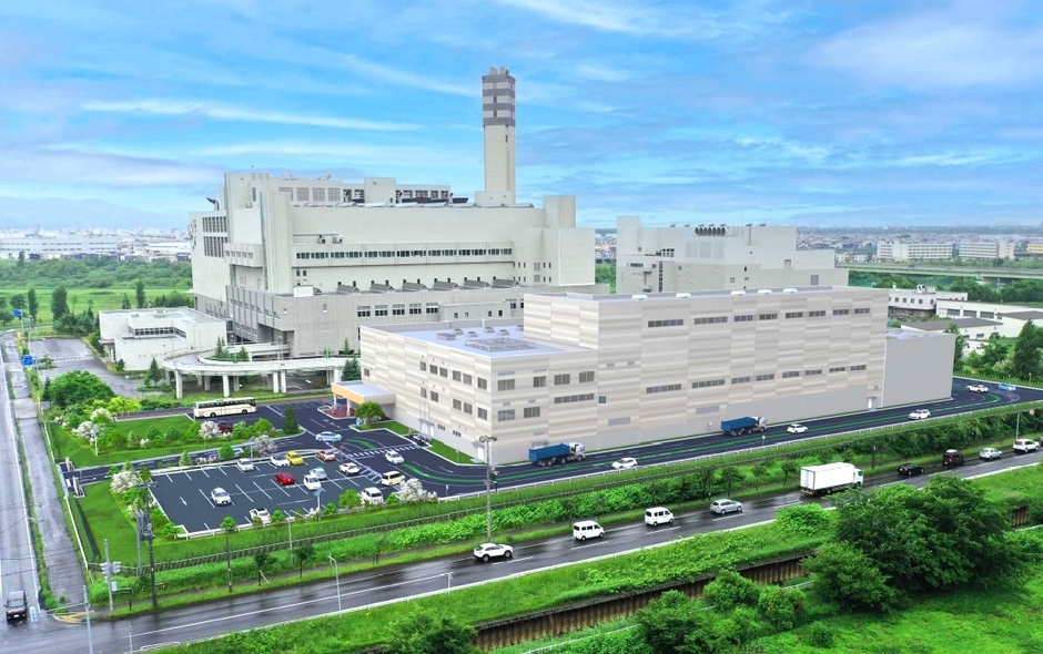 白石破砕工場（手前側）　完成イメージ