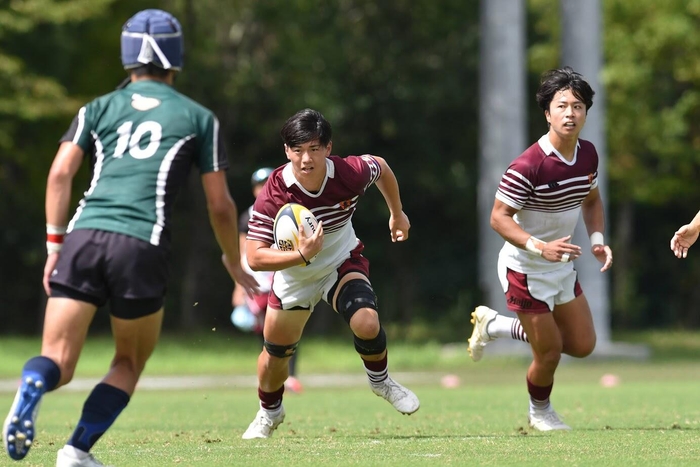 チームを引っ張る奥村選手