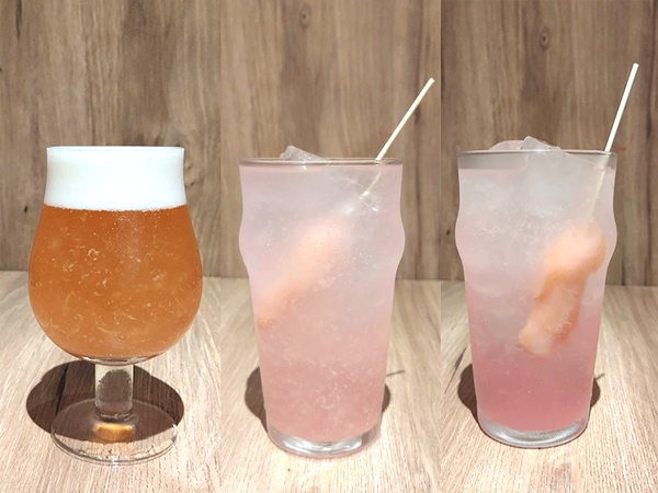 岩下の新生姜コラボドリンク（ビール／サワー／ピンクジンジャーエール）