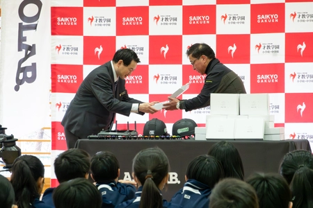 【体験学習レポート】株式会社ASOLAB.が2月25日、 長野県松本市の才教学園でドローン安全体験学習を実施