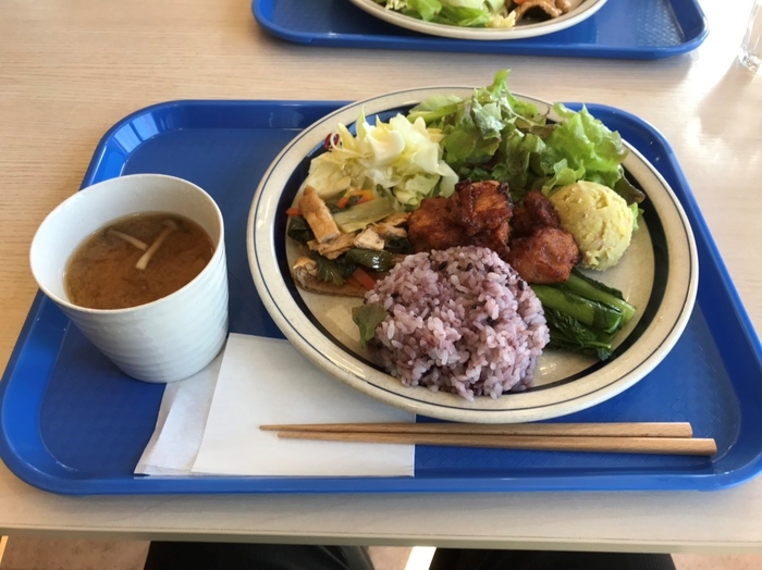 Today’s lunch プレート