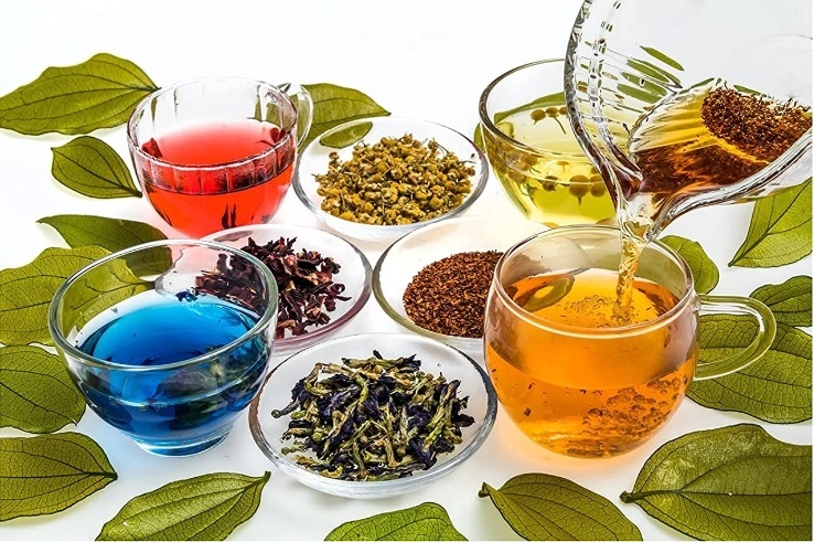 宿泊特典「三種のハーブティー」