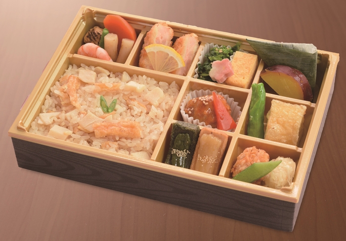 <梅の花>彩花弁当