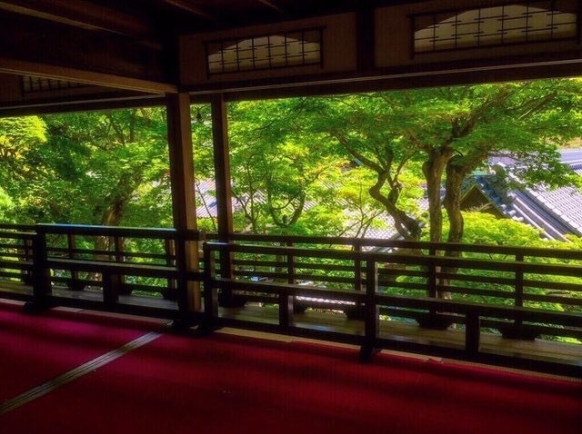 上書院からの眺め