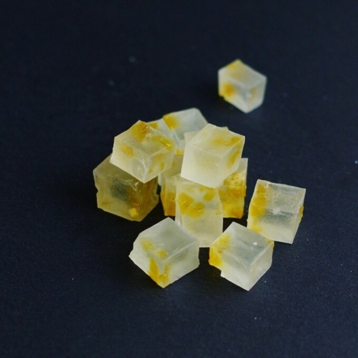 魔法の琥珀糖 オレンジピール