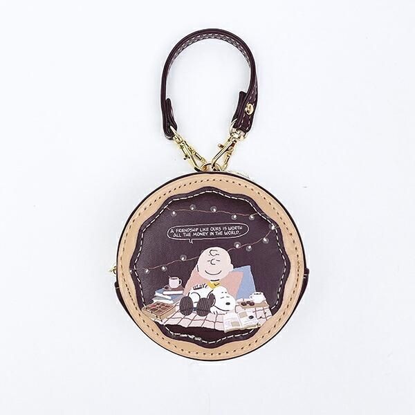 スヌーピーのスイーツがモチーフのポーチ