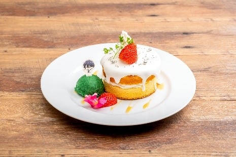 ▲紫原＆氷室　ミックスベリーの厚窯パンケーキ