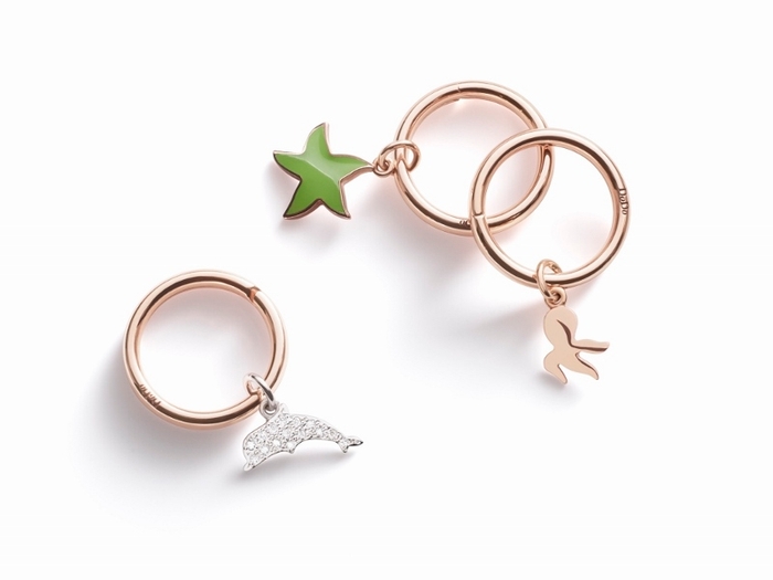 Dodo bris・rings dolphin-octopus-starfish charm