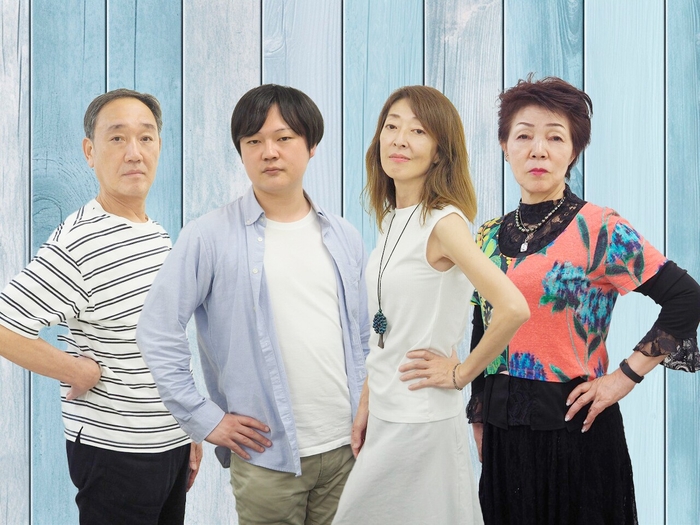 期君路参(左からTONCHAN、KAZUCHAN、MIKI、HITOMI)