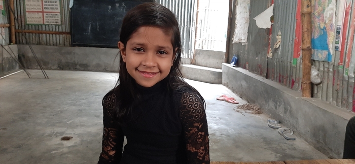 スボルナちゃん(写真提供:ワールド・ビジョン・ジャパン))