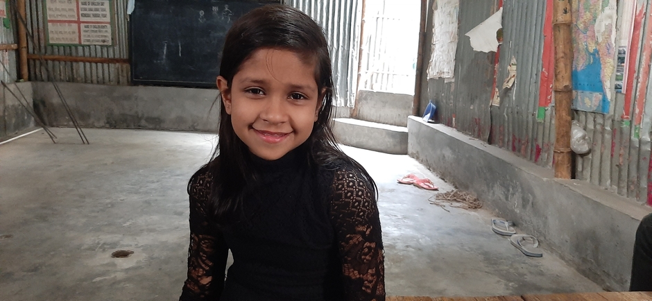 スボルナちゃん(写真提供:ワールド・ビジョン・ジャパン))