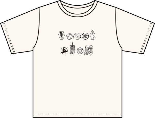 ▲SHINOBIZATO＋　「暁」アイコンTシャツ