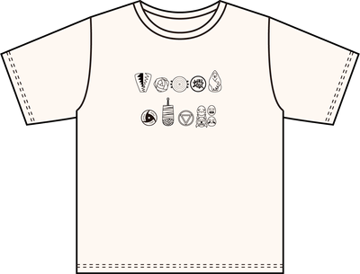 ▲SHINOBIZATO＋　「暁」アイコンTシャツ