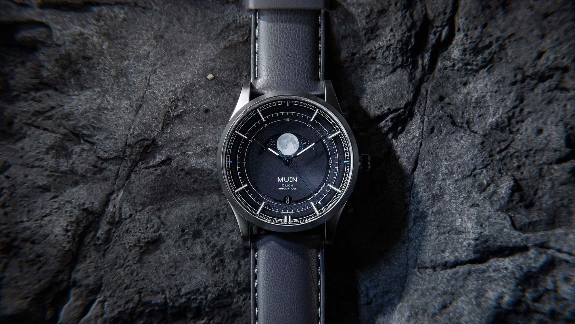 月を纏う、至高のムーンフェイズウォッチ – 国内再上陸 フランス発「MU