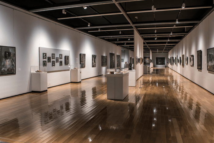 画像1:1Fギャラリーの様子