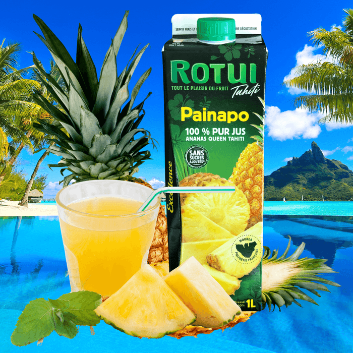 タヒチモーレア産100%パイナップルジュースROTUI(ロトゥイ)