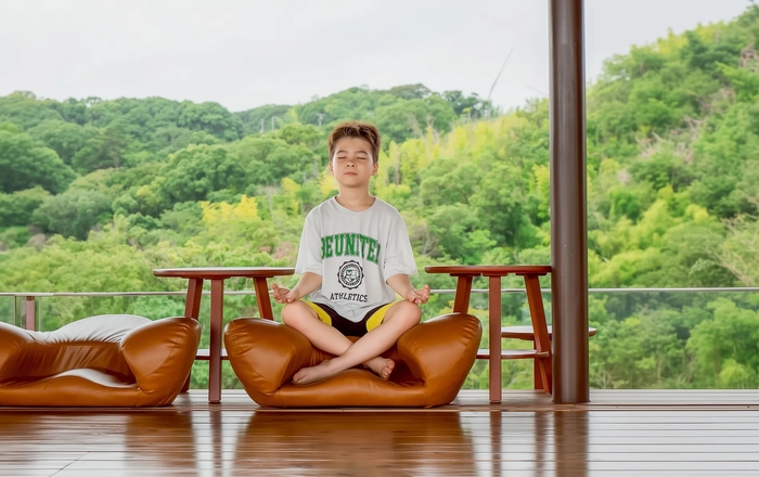 ▲ 親子で参加できるこどもの日特別プログラム『ZENアートリトリート』を参加