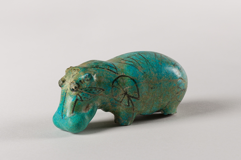 《カバの像》前1938～前1539年頃　ブルックリン博物館蔵　Photo：Brooklyn Museum