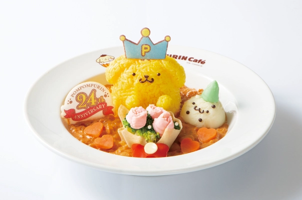 『ポムポムプリン誕生24周年のお祝い！』 ポムポムプリンカフェ3店舗でバースデーメニュー提供開始 　＠4/1～4/30限定　 ～飲食いただいた方には記念ノベルティをプレゼント～