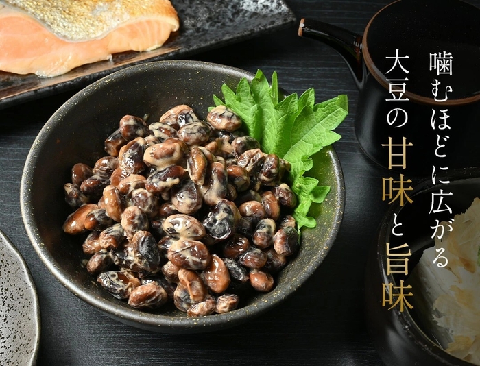 まぼろしの納豆　盛り付け