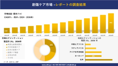 創傷ケア市場の発展、傾向、需要、成長分析および予測 2024―2036 年