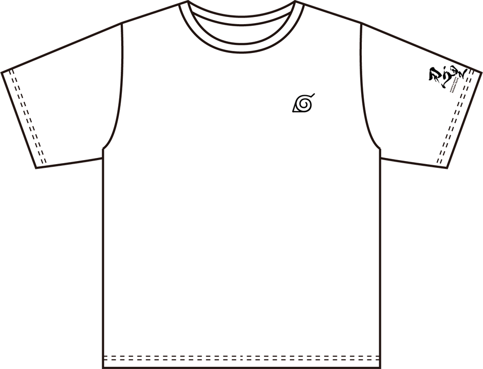 ▲SHINOBIZATO+ うずまき家紋Tシャツ