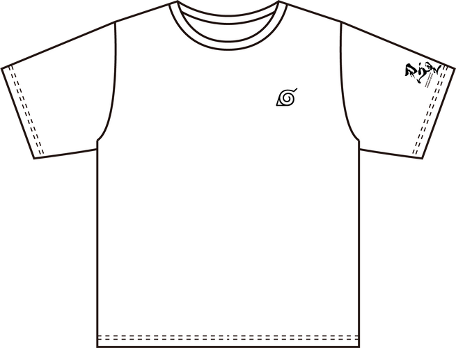 ▲SHINOBIZATO＋　うずまき家紋Tシャツ