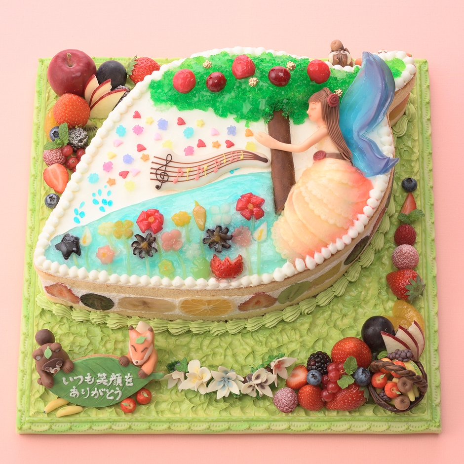 グランプリ作品_いつも笑顔をありがとうケーキ